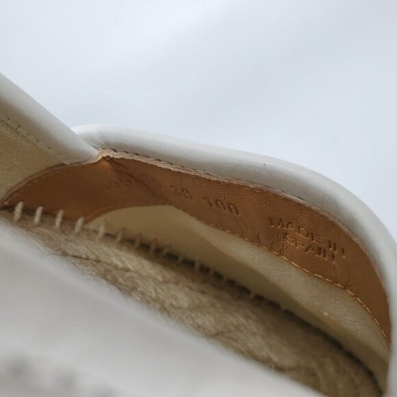 Gucci Bee & Star Embroidered Leather Espadrille Flats - Picture 8 of 8